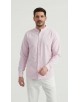 M2501-2 Chemise en oxford - Rose