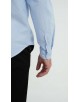 M2501-5 Chemise en oxford - Bleu