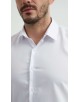 MOD-3308-1 Chemise en modal - Blanc