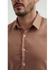 MOD-3308-3 Chemise en modal - Camel