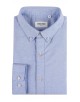 2502-2 Chemise en oxford - Bleu