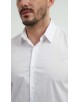 SAT-254-1 Chemise en coton - Blanc