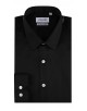 SAT-254-2 Chemise en coton - Noir