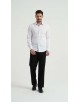 SLIM5047-1 Chemise carreaux tartan slim fit - Blanc