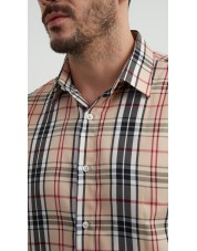 1506235-2 Chemise carreaux TARTAN coupe confort