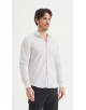 ENZO-108-11 Chemise "PREMIUM" à motifs coupe ajustée