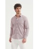 ENZO-108-17 Chemise "PREMIUM" à motifs coupe ajustée