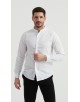 ENZO-116-03 Chemise col mao - Blanc