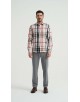 SLIM5048-1 Chemise carreaux TARTAN slim fit