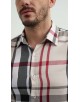 SLIM5048-1 Chemise carreaux TARTAN slim fit