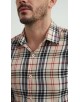 SLIM5048-2 Chemise carreaux TARTAN slim fit