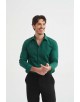 YE-282 Chemise verte coupe confort