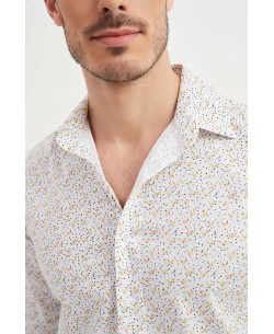 ENZO-108-09 Chemise "PREMIUM" à motifs coupe ajustée