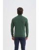 YE-6701-11 Col camionneur coton -        Vert menthe