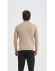 YE-6741-161 Pull col roulé beige