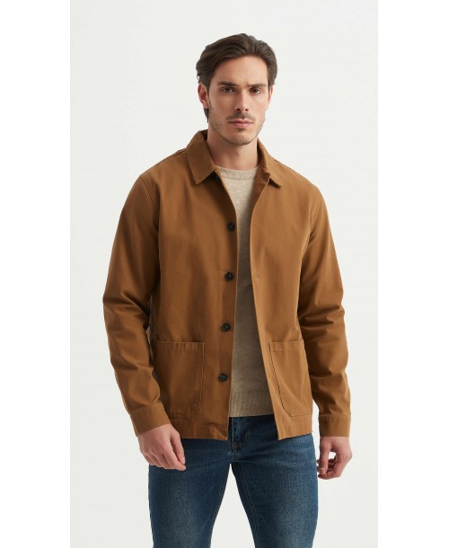 V001-1 Veste cognac