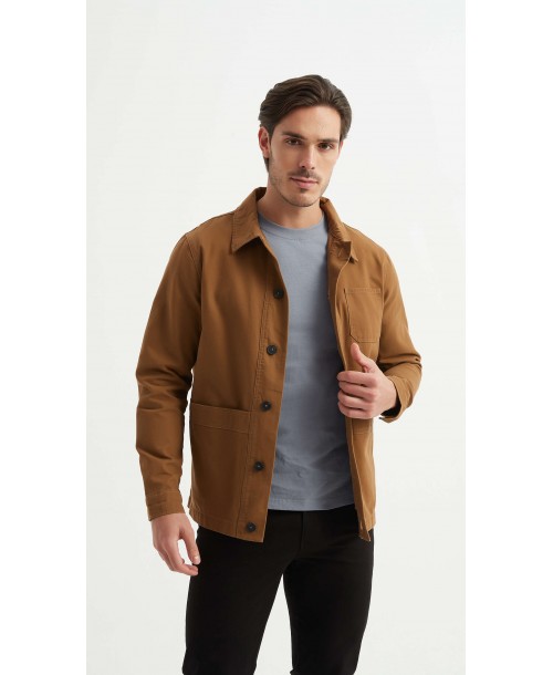 V002-1 Veste cognac