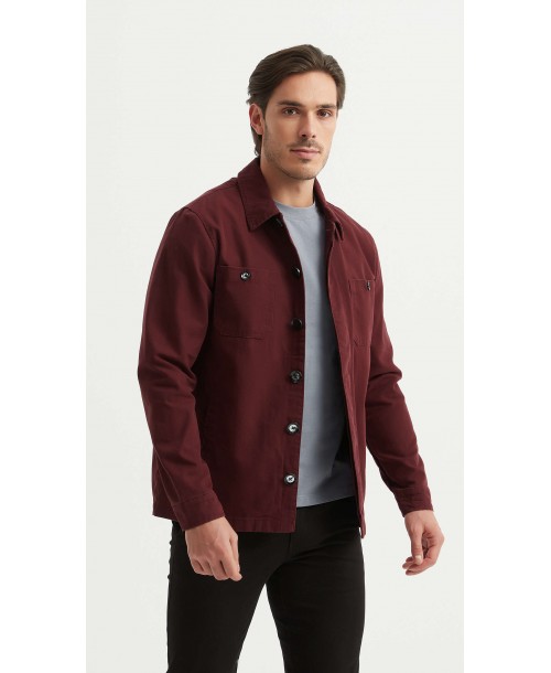 V004-4 Veste bordeaux