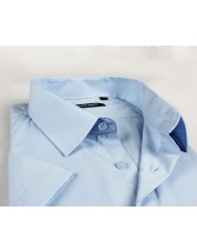 7301-78 Chemisette bleu ciel 2XL au 5XL