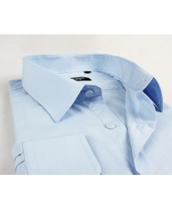 7001-78 Chemise bleu ciel 2XL au 5XL