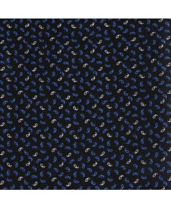 1506230-07 Chemise bleue motifs PAISLEY en confort fit