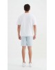 S319-01 T-shirt coton épais Oversize Blanc