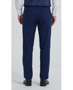 PANT-820-2 Pantalon habillé bleu marine