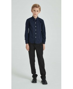 KIDS-901-74 Chemise marine enfants 6 à 16 ans