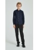 KIDS-901-74 Chemise marine enfants 6 à 16 ans