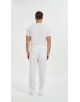 LP-20303-01 Pantalon lin en blanc (S à XXXL)