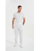 LP-20303-01 Pantalon lin en blanc (S à XXXL)