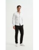 ENZO-118-01 Chemise coton - Blanc