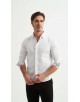 ENZO-118-03 Chemise coton - Blanc