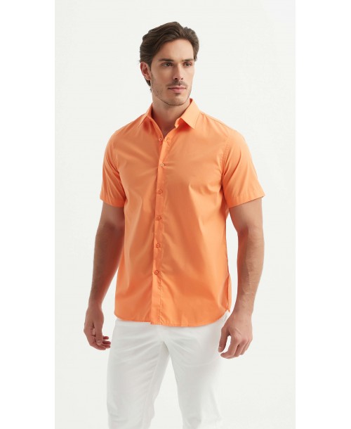 YE-2306 Chemisette orange confort fit