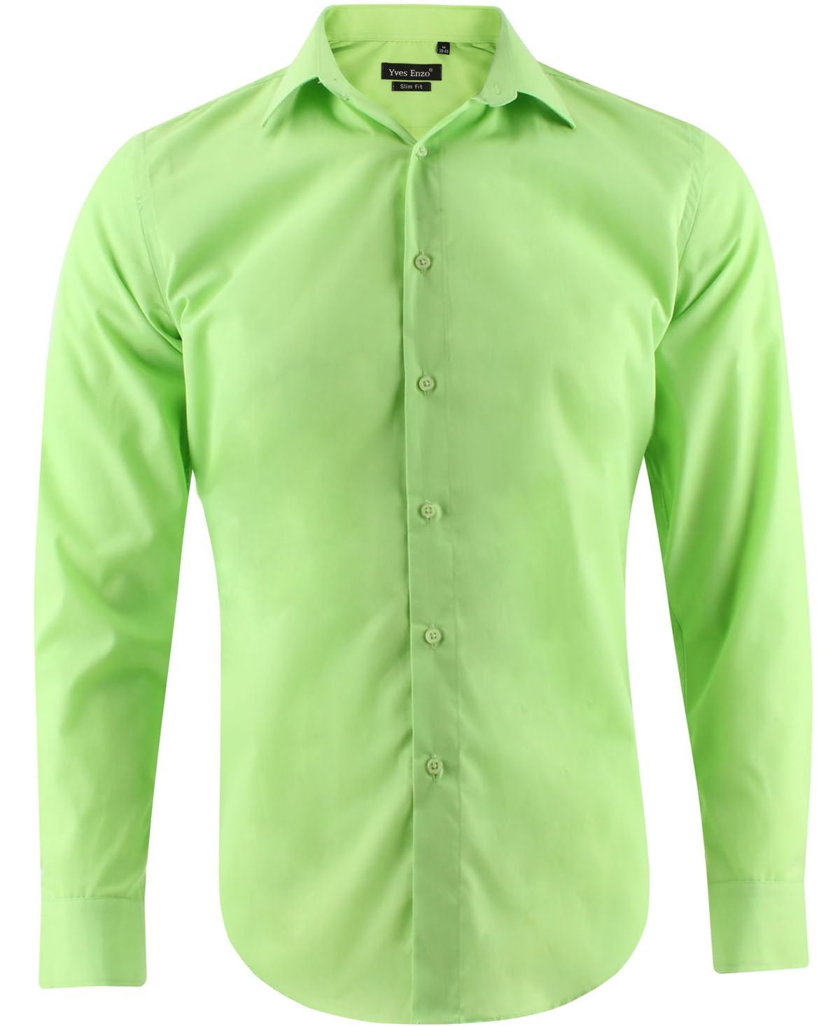 chemise vert anis homme