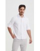  R002-01 Chemise blanche piqué en confort fit