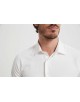 SAT100-58 Chemise ivoire en slim fit