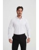 SAT100-1 Chemise blanche slim fit