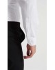 SAT100-1 Chemise blanche slim fit