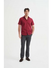 YE-2373 Chemisette bordeaux confort fit