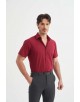 YE-2373 Chemisette bordeaux confort fit