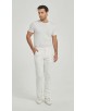 YE-807-08 Chino stretch blanc (T38 à T50)