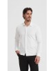 SAT200-58 Chemise ivoire en confort fit