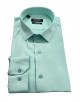 SAT200-31 Chemise vert sauge en confort fit