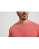 23501-6 T-shirt terracotta en lin